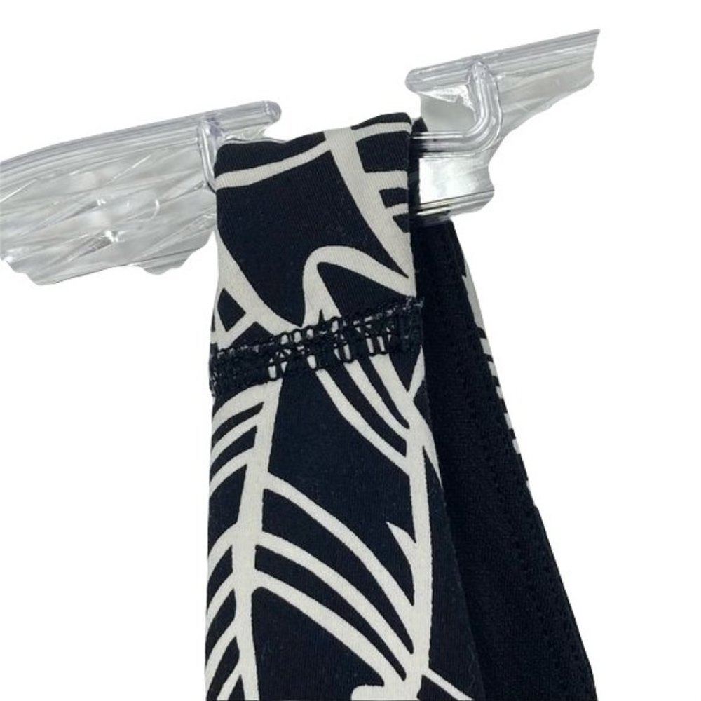 LULULEMON Women Palm "Hustle & Bustle" Tank Top Size 4 Black / White - Picture 4 of 14